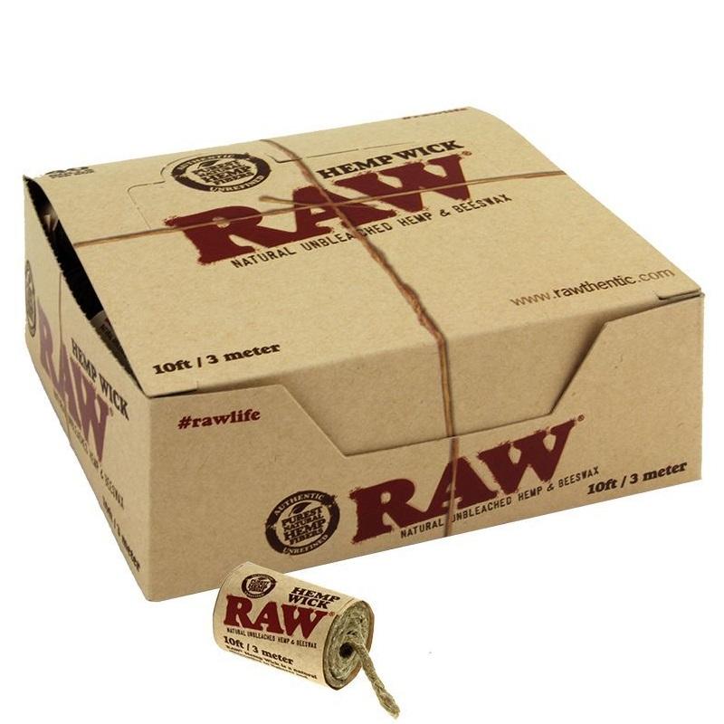 10ft/3m Raw Hemp Wick - Raw